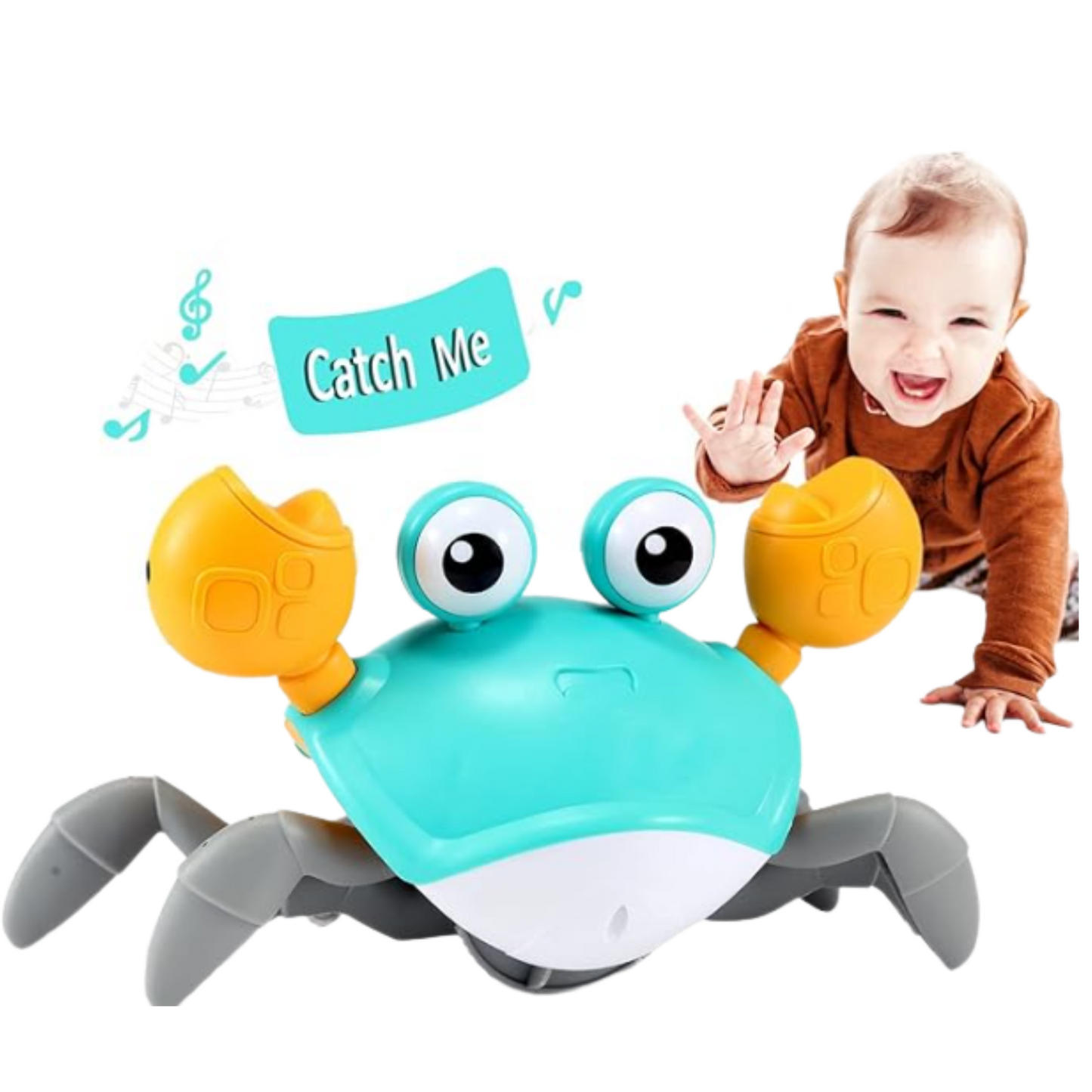 Encourage Baby Crawling with the Interactive Moving Crab Toy Today