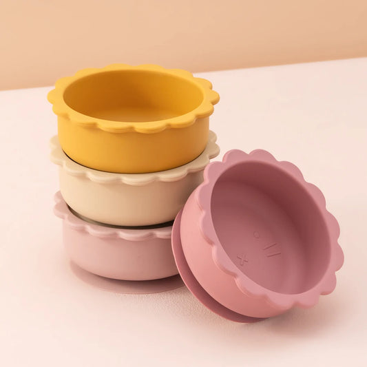 Silicone Suction Bowls for Mess-Free Meals