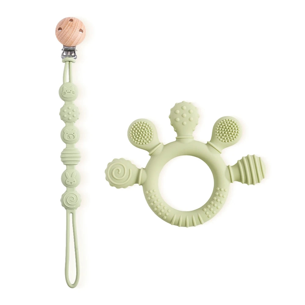 Safe Silicone Teether for Babies