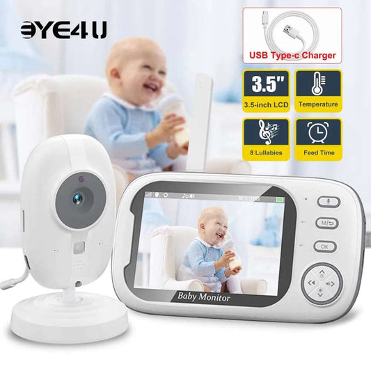 New 3.5'' Video Baby Monitor Night Vision Security