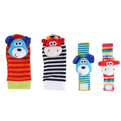 Boost Baby’s Motor Skills with Engaging Rattling Socks and Bands