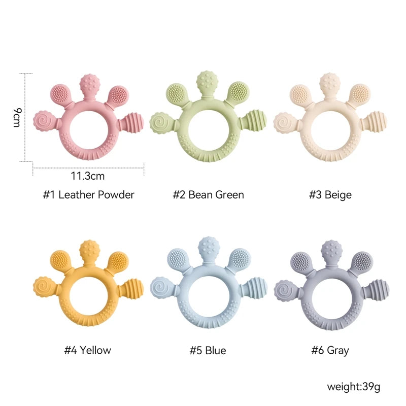 Safe Silicone Teether for Babies