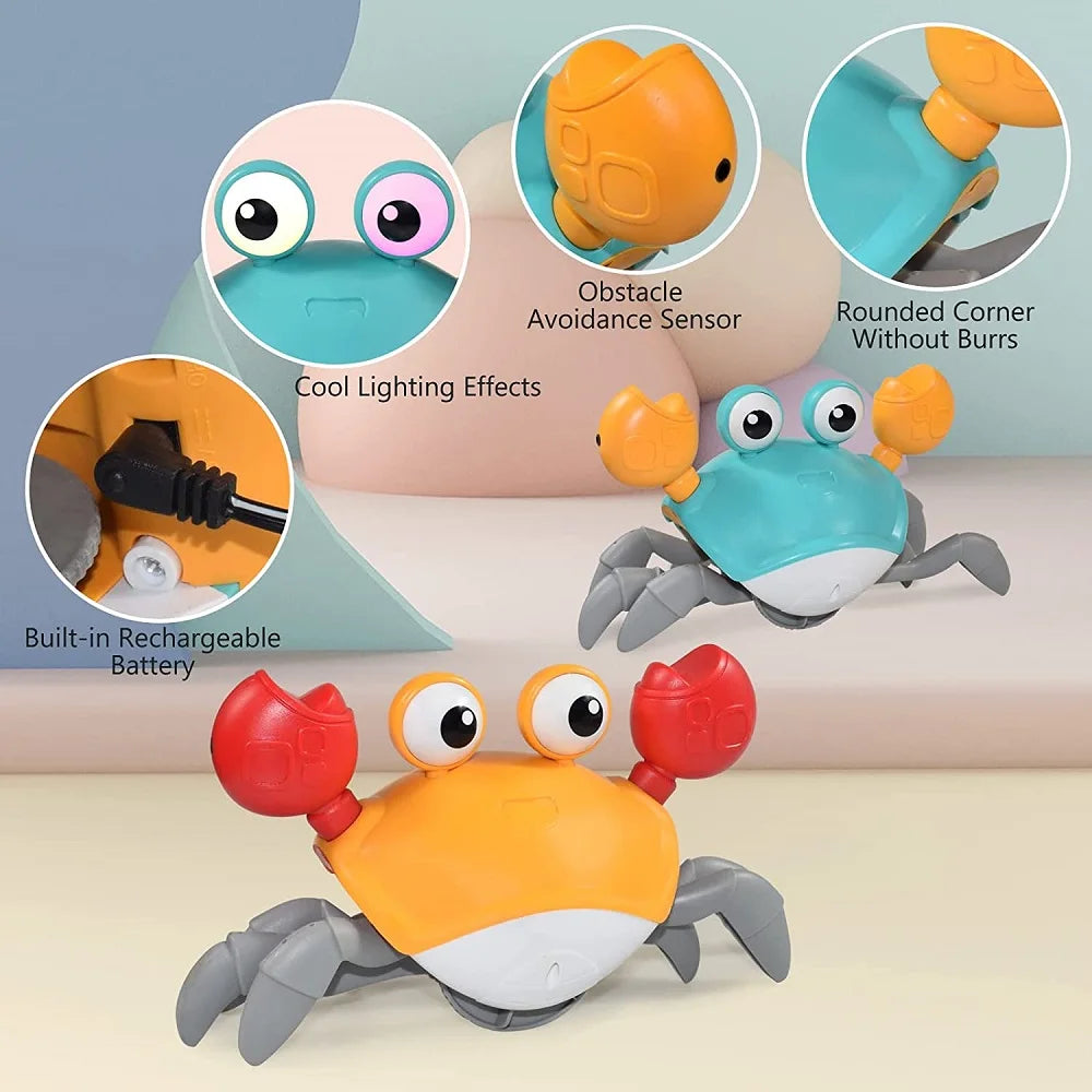 Encourage Baby Crawling with the Interactive Moving Crab Toy Today