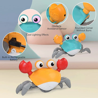 Encourage Baby Crawling with the Interactive Moving Crab Toy Today