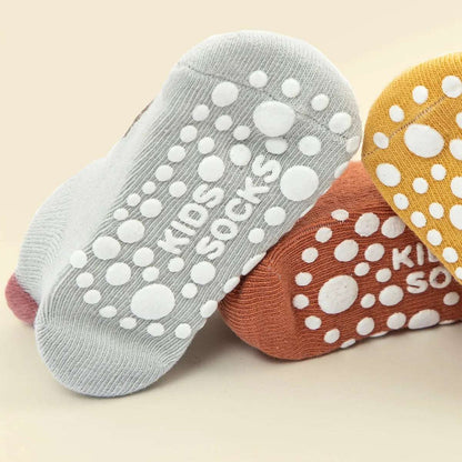 "Anti-Slip Baby Socks – Stylish, Safe, and Perfect for First Steps"