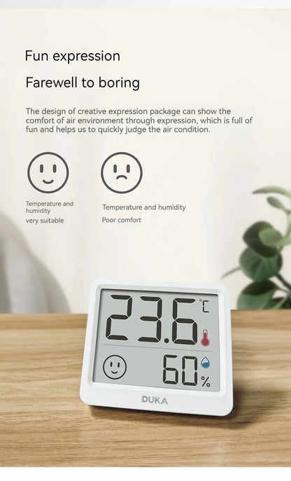 Keep Baby Comfortable with Room Temperature and Humidity Display