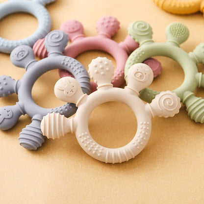 Safe Silicone Teether for Babies