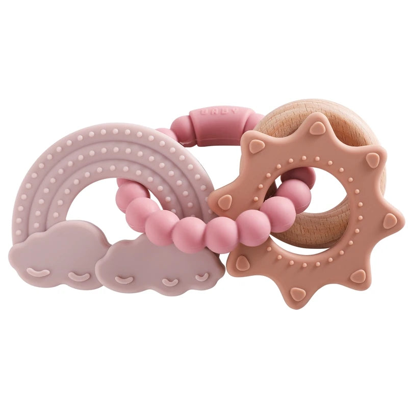 Safe Silicone Teether for Babies