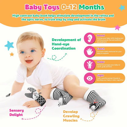 Boost Baby’s Motor Skills with Engaging Rattling Socks and Bands