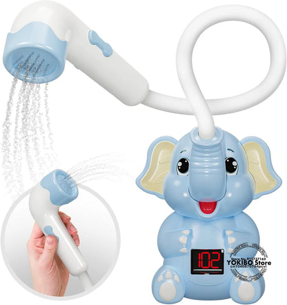 Interactive Baby Shower: Elephant Design with Temperature Control