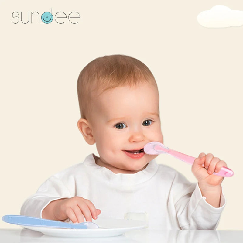 Perfect Silicone Spoon for Babies' Meals