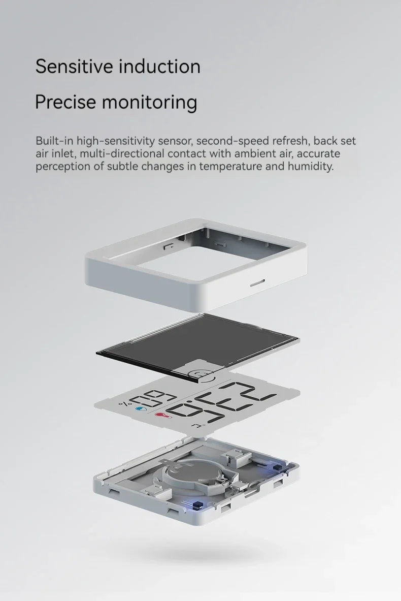 Keep Baby Comfortable with Room Temperature and Humidity Display