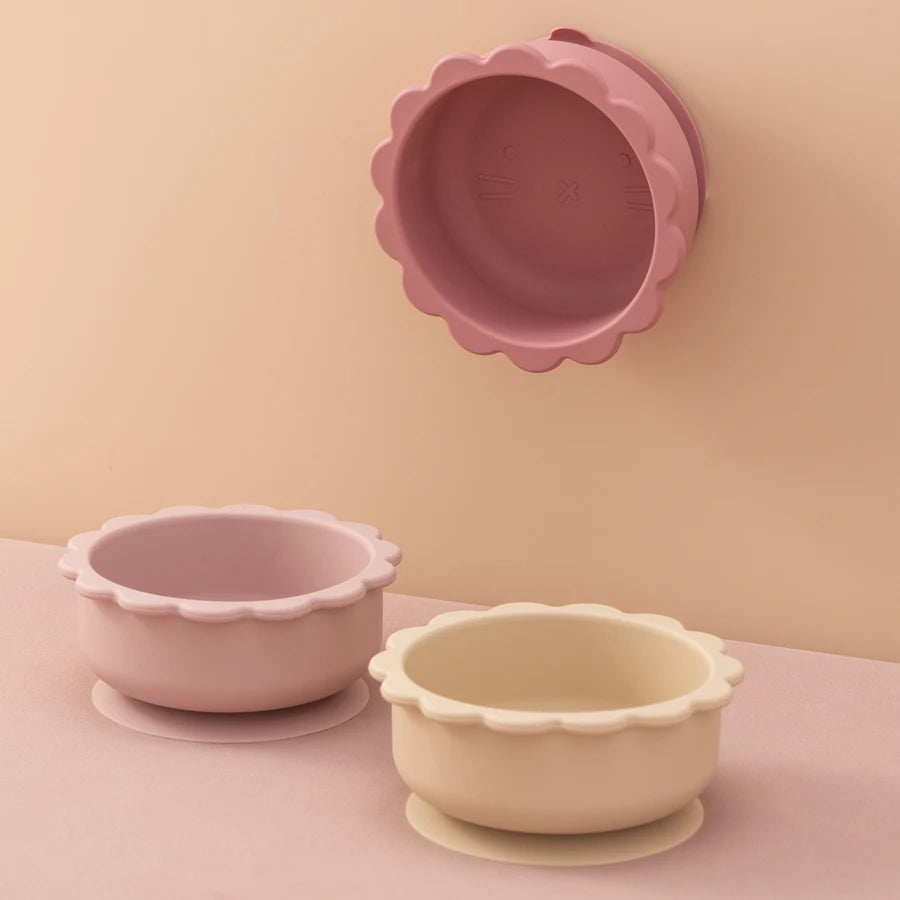 Silicone Suction Bowls for Mess-Free Meals