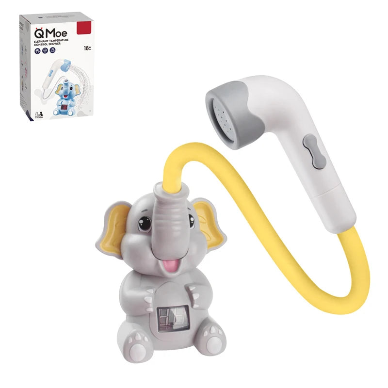 Interactive Baby Shower: Elephant Design with Temperature Control