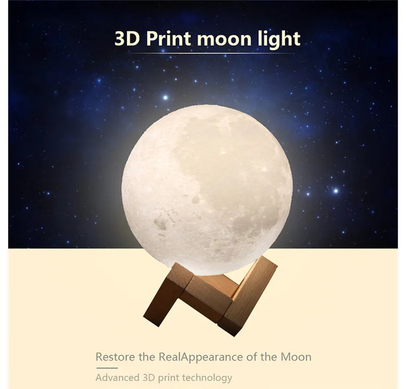 Moonlight Lamp: Peaceful Sleep