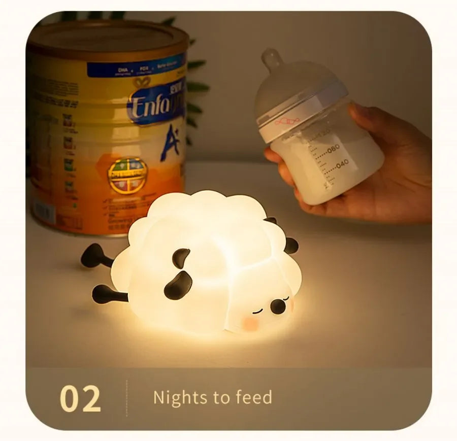 ✨Magical Animal-Shaped Baby Night Light - The Perfect Glow for Your Nursery