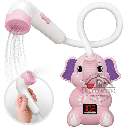 Interactive Baby Shower: Elephant Design with Temperature Control