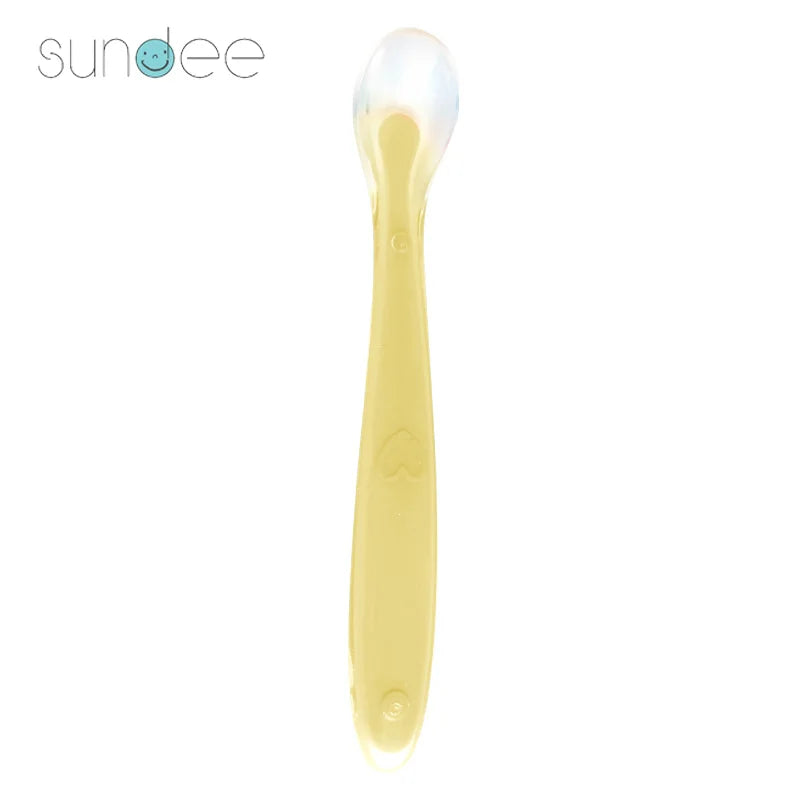 Perfect Silicone Spoon for Babies' Meals