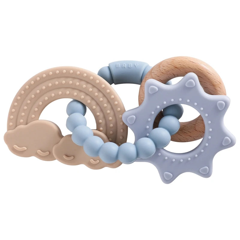 Safe Silicone Teether for Babies