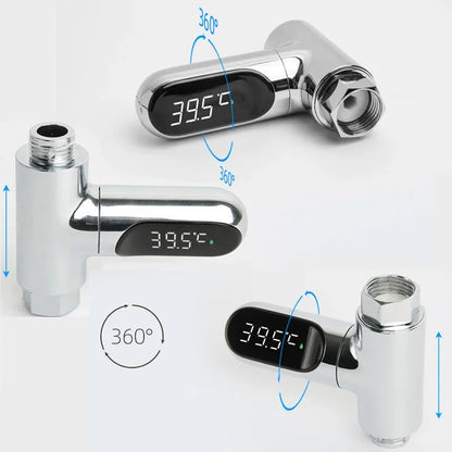 Digital Shower Thermometer, Battery-Free and Perfect for Babies