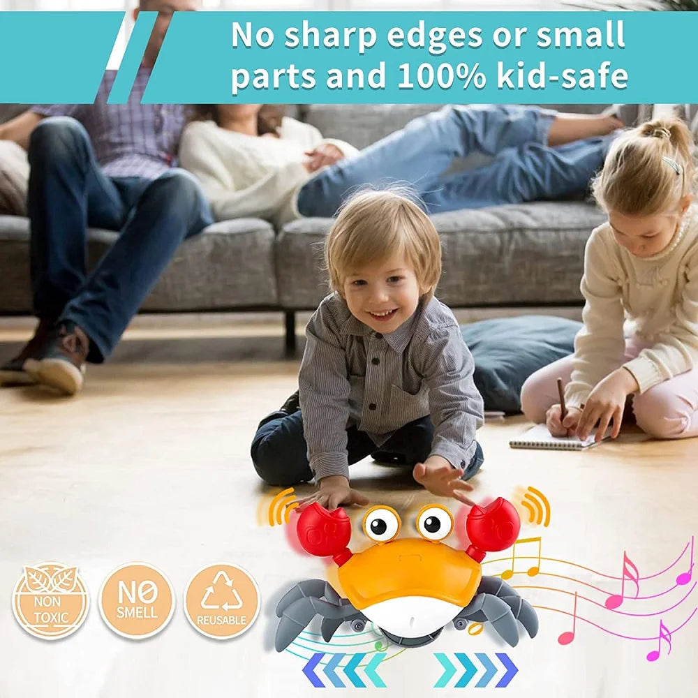 Encourage Baby Crawling with the Interactive Moving Crab Toy Today