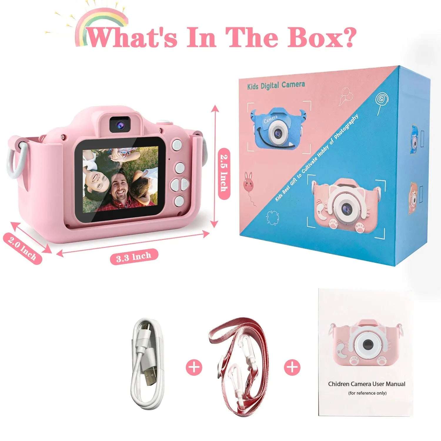 📸Capture Fun Moments! Kids' Digital Camera on Sale – The Perfect Gift!🎁